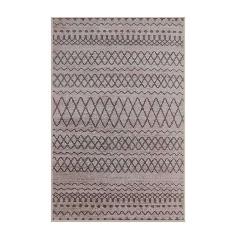 Tapis brun / noir Gering, Rectangle 5 pi x 8 pi