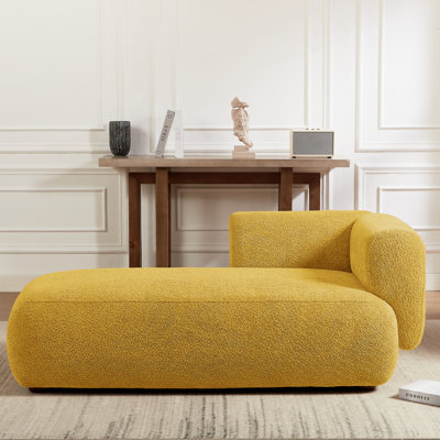 Christinia Upholstered Chaise Lounge by Ivy Bronx