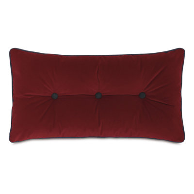 Connery Velvet Lumbar Pillow Cover & Insert