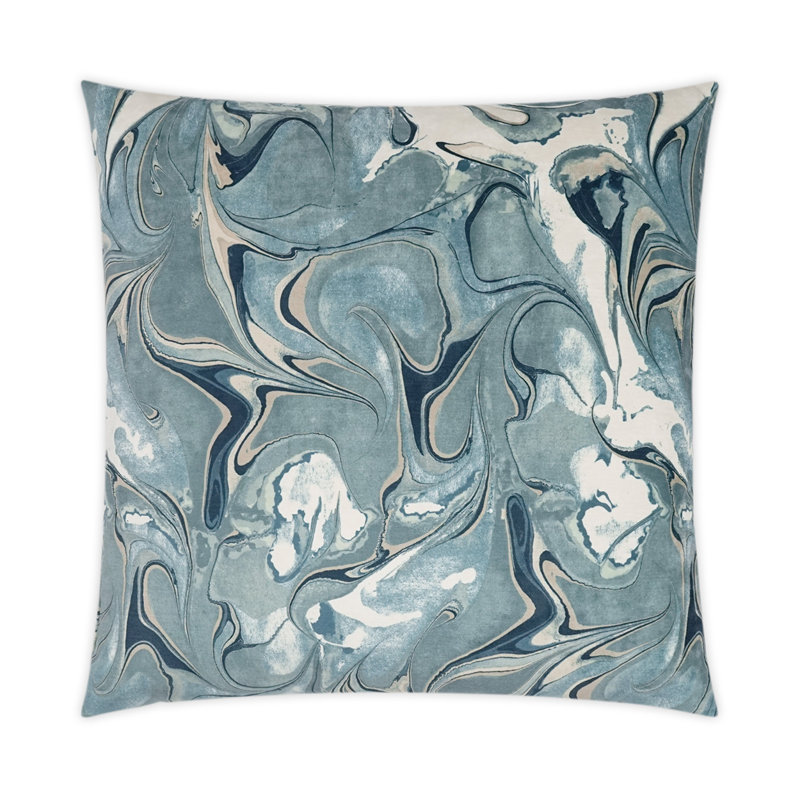 Juno Pillow Cover & Insert, Square 22", River