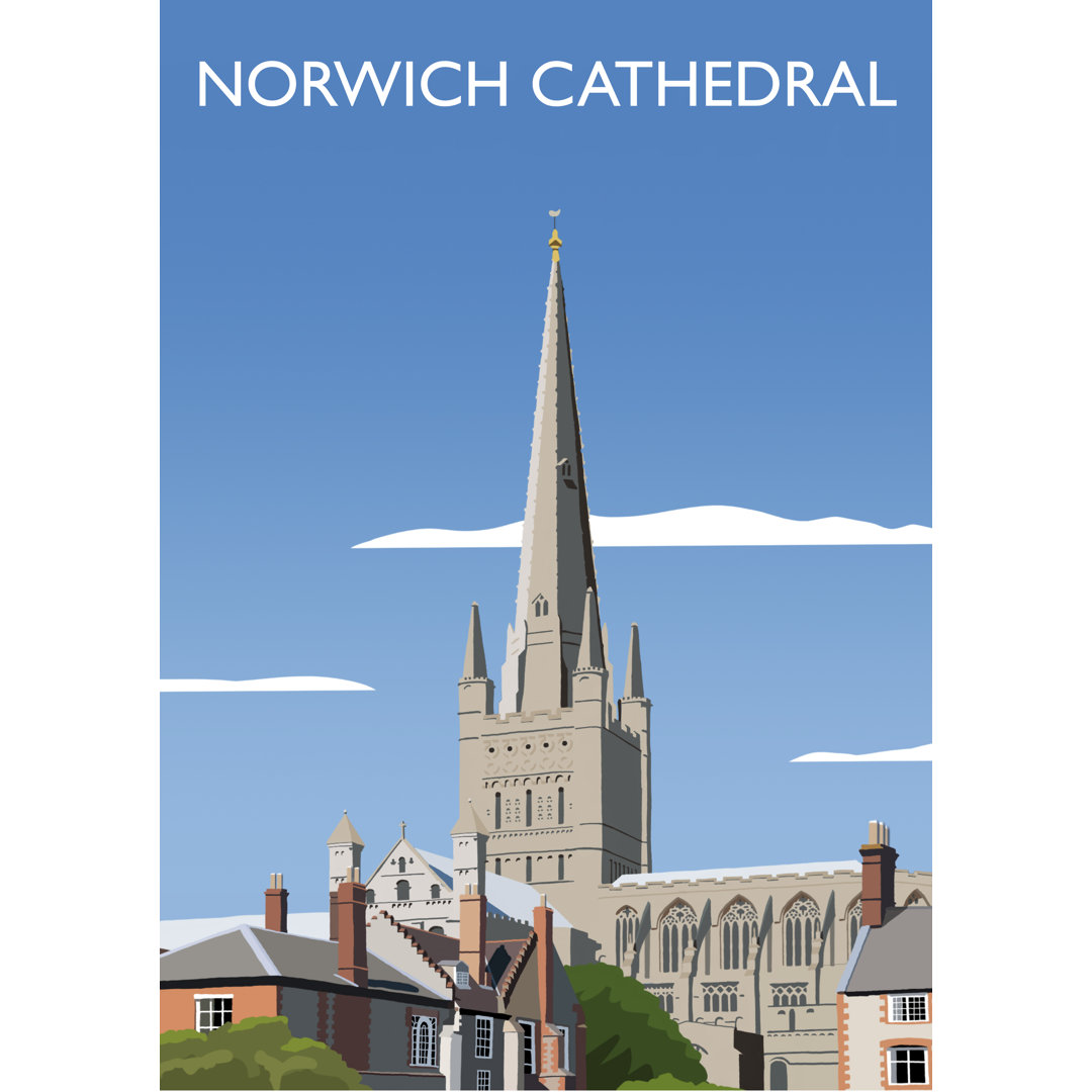 Norwich Cathedral by Richard O'Neil - Print