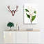 White Southern Magnolia Flower by Pierre-Joseph Redoute - Wrapped Canvas Painting-55305414