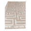 Metro-Velvet Geometric Area Rug in Beige-25306563