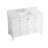 Selma 48 " W Freestanding Standard Free Standing 1 Single Vanity Bathroom Vanity With Engineered Marble Top-970890840