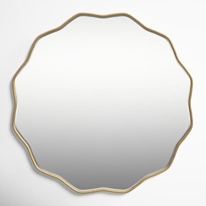 Francina Wavy Wall Mirror