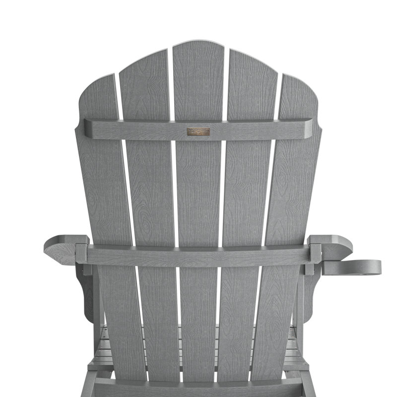 Oversized Adirondack 3 Piece Seating Group, Blue