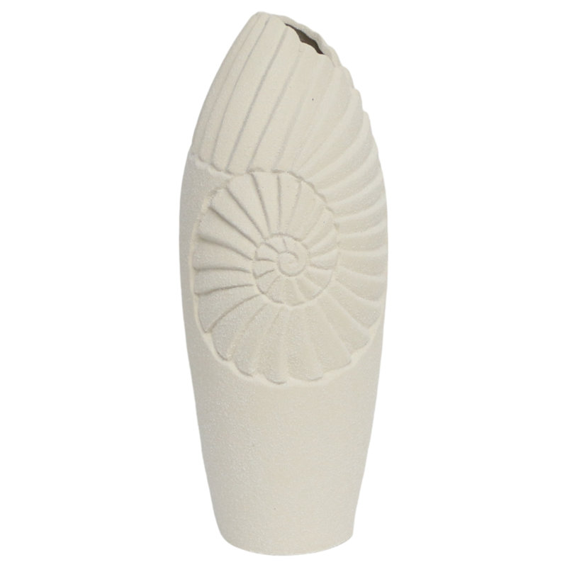 Kelleher Small Shell Vase, 16" H x 7" W x 7" D