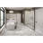 Infinity White 12 in. x 12 in. Glossy Glass Wall Tile (11.52 sq. ft./Case)