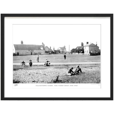 Felixstowe Ferry, The Ferry Boat Inn 1907 by Francis Frith - Single Picture Frame Print