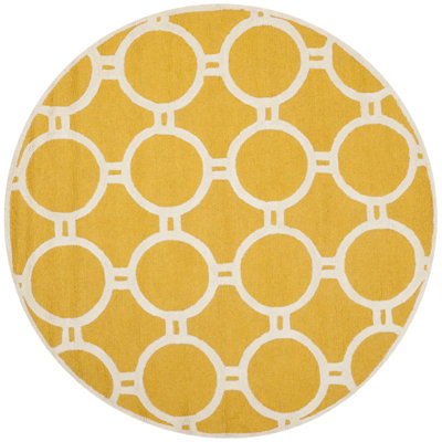 Tapis géométrique en laine touffeté à la main Cambridge