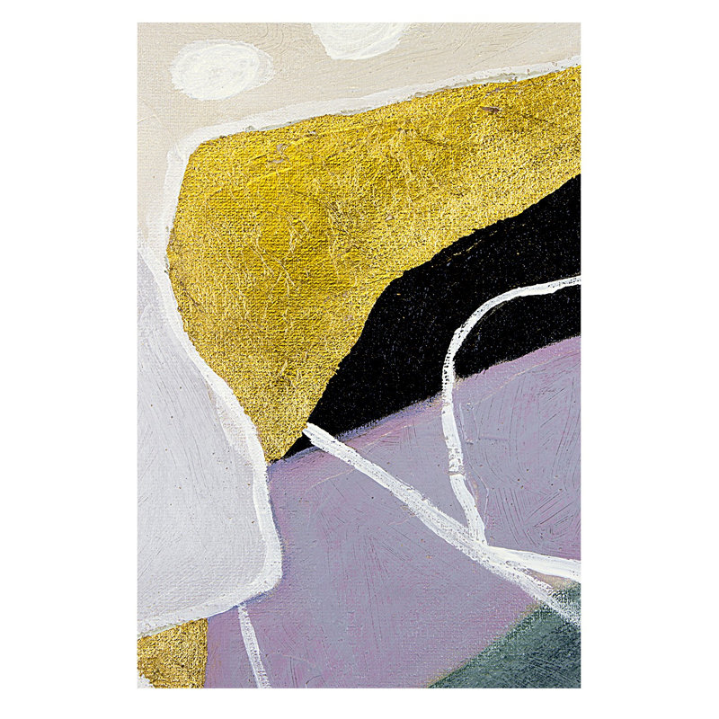 Abstraction - Wrapped Canvas Painting