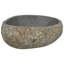 Lily Manor 45mm L x 45mm W Light Grey River Stone Oval Sink