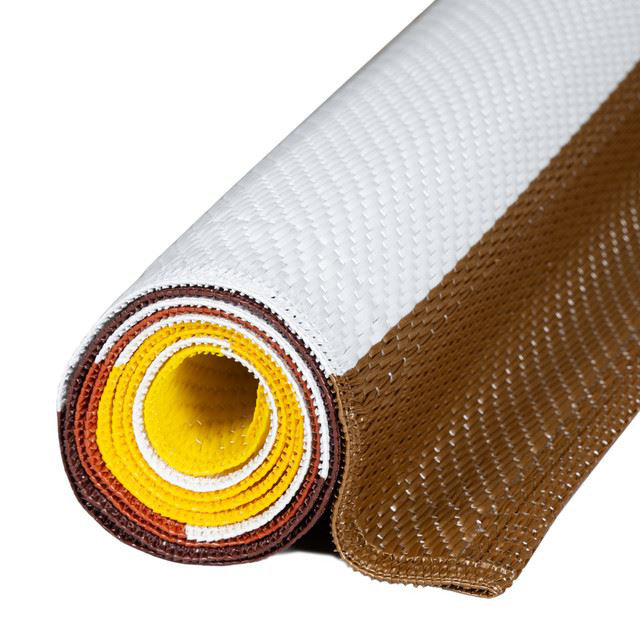 Rainbow Collection Outdoor Rug Modern Design in Yellow, Rectangle 150 x 220 cm