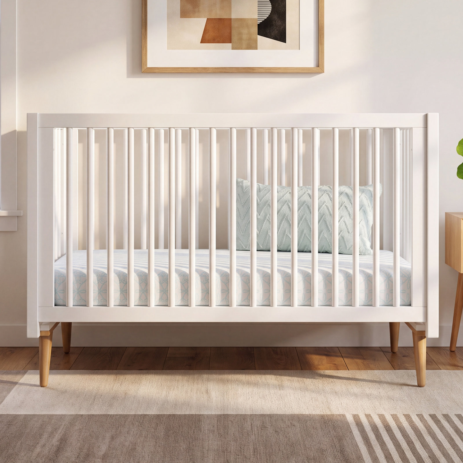 Sealy Baby Premium Firm Waterproof Crib Mattress, Mattress and Pad