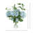 Hydrangea Arrangement in Vase