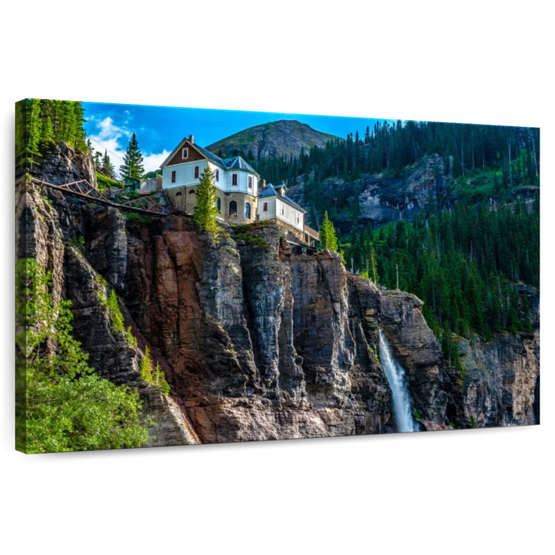 Alvord Bridal Veil Powerhouse, H 30 po x l 45 po