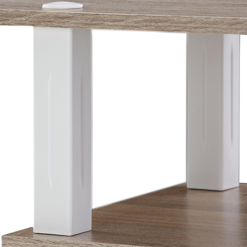 Rianne TV Stand for TVs up to 50", Sonoma Oak/White