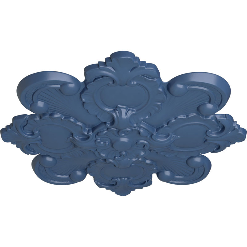 Endurathane Katheryn Ceiling Medallion, 18 1/8"OD x 1 1/4"P, Americana