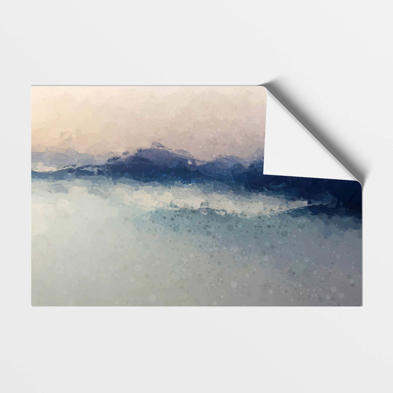 Misty Mountains - Frameless Print, 59.4 cm H x 84.1 cm W