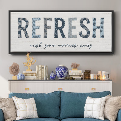 Refresh - Toile encadrée