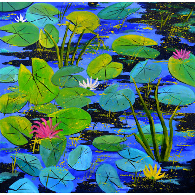 Nympheas Print by Pol Ledent