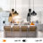 Modern Ribbed Glass 3 -light Pendant Light