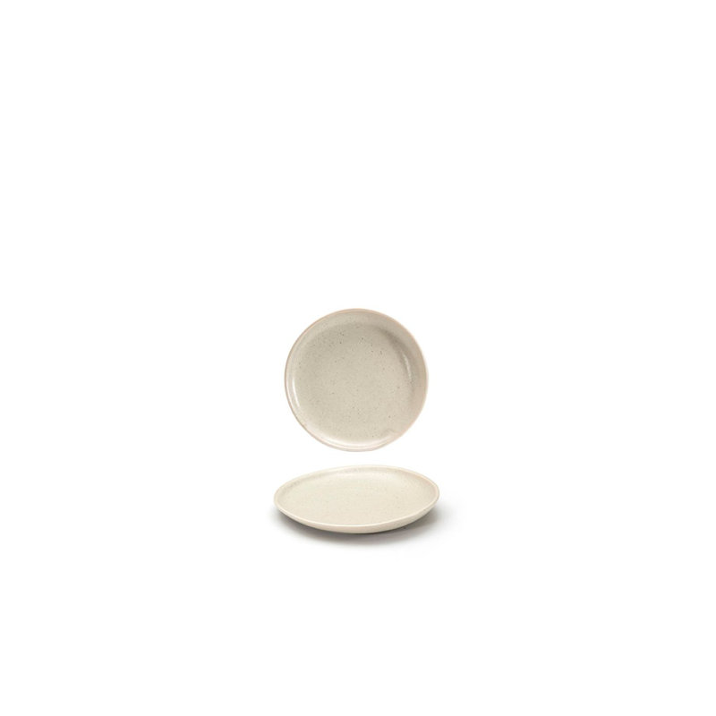 Assiette plate 6 po Kiln, Champignon