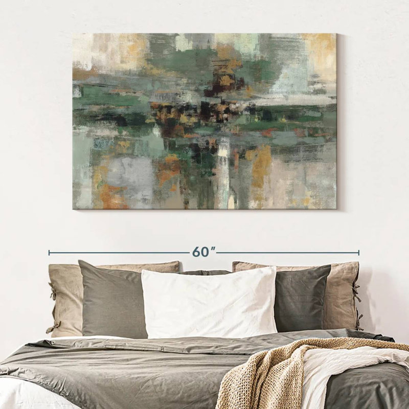 Sur toile, H 51 po x l 34 po x P 1,25 po