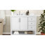 Ensemble de meuble-lavabo simple 36 po avec lavabo, armoire, tablette de rangement ouverte et tiroirs de rangement Caniya-1054958062-1045739432-1030693171