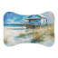 Watercolor Coastal Scenes - Tapis d'alimentation en os 1 pièce