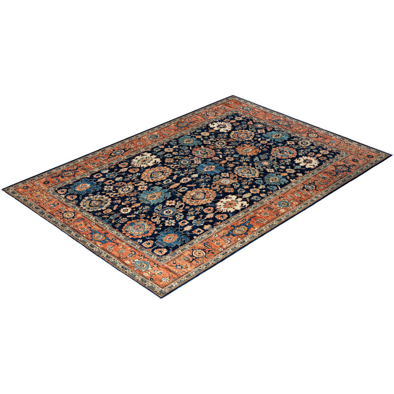 Serapi One-of-a-Kind 6'4" x 9'1" Hand Knotted Area Rug