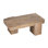 Chenul Rectangle Solid Wood Cocktail_Coffee Table