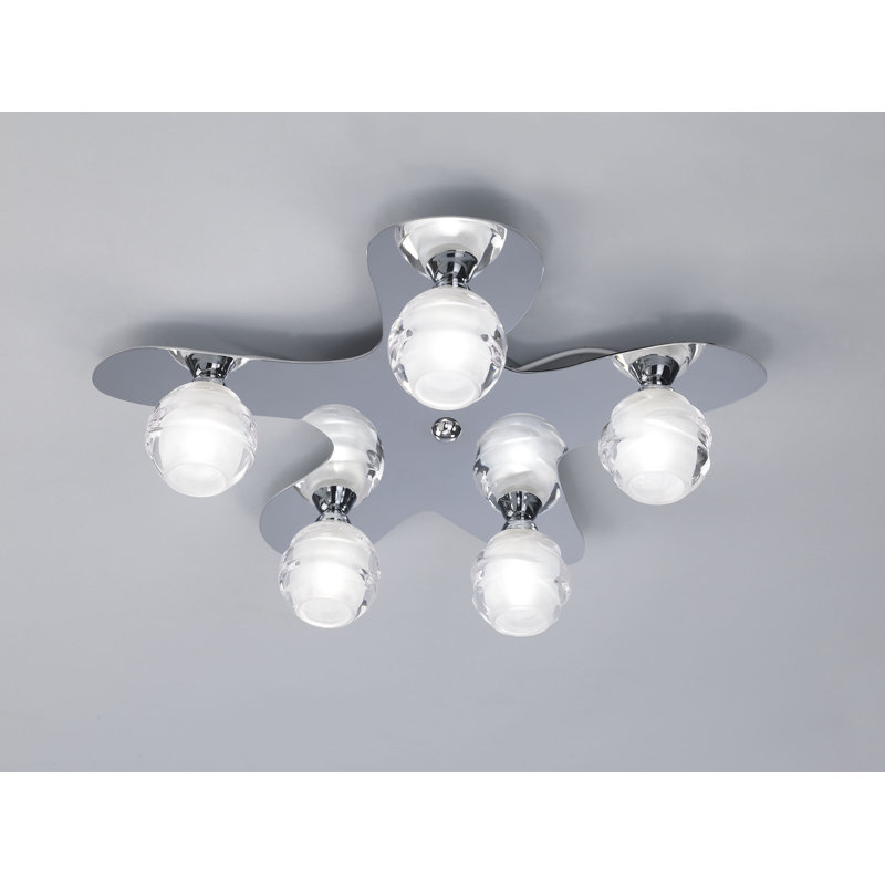 Plafonnier encastré 5 lumières Barloy
