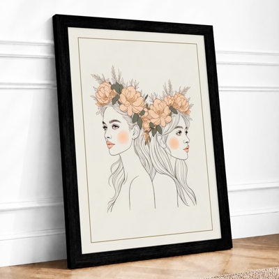 Double Crown Boho - Framed Print