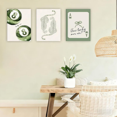 3 Piece Wrapped Canvas Print