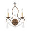 Applique murale à lumière variable à 2 lumières Abdel-Rahman-21530101