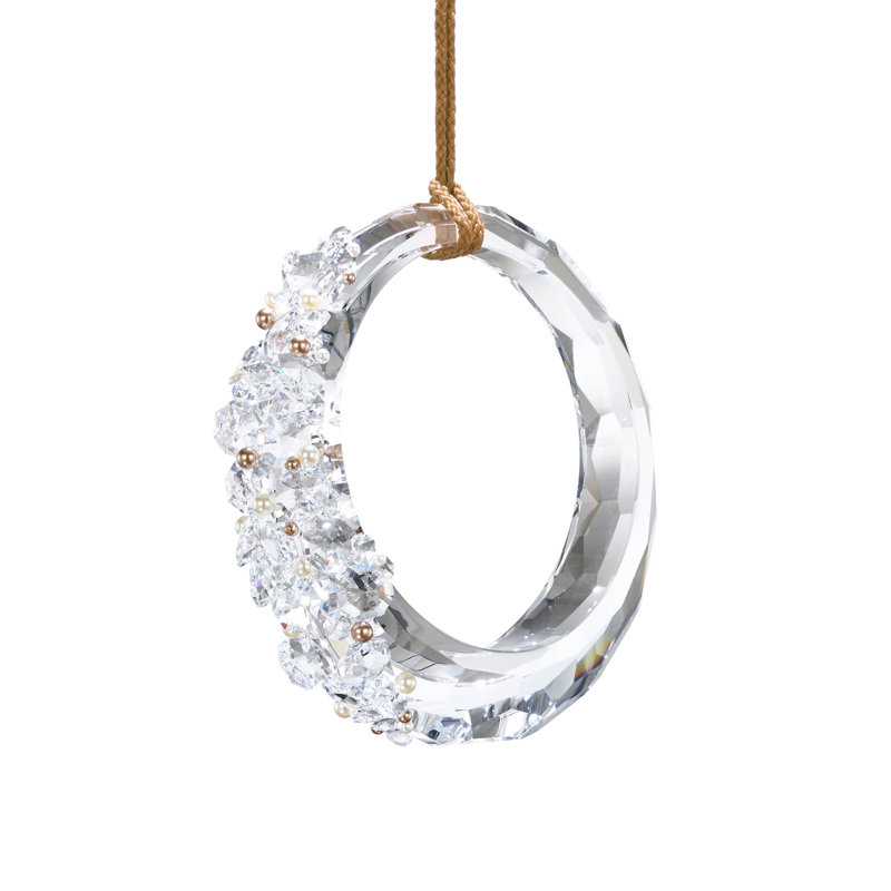 Serenity 1 - Light LED Single Pendant, Polished Chrome/Gold Rope