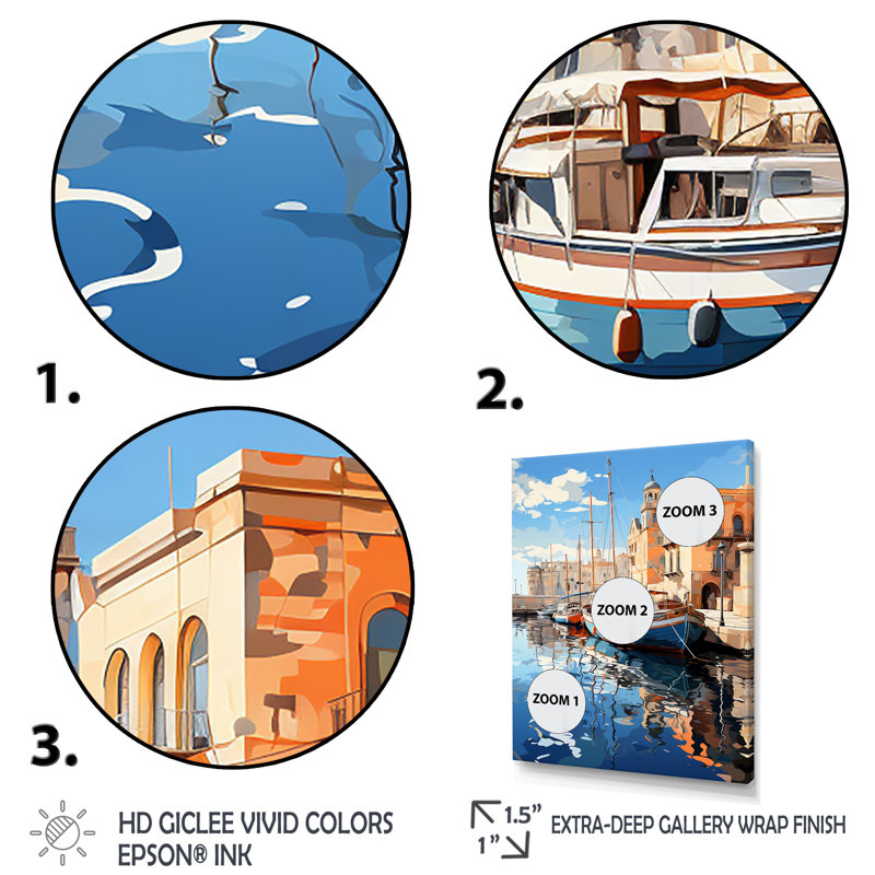 Spain Mediterranean Harbour In Valenciain I - Nautical & Beach Wall Art Prints, Cadre photo noir, H 20 po x l 12 po x P 1 po