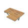 32" x 22.5” Teak Reversible Folding Transfer Tub/Shower Seat