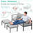 Charlsa 9 - Person Patio Conversation Set with Cushions-1387540136