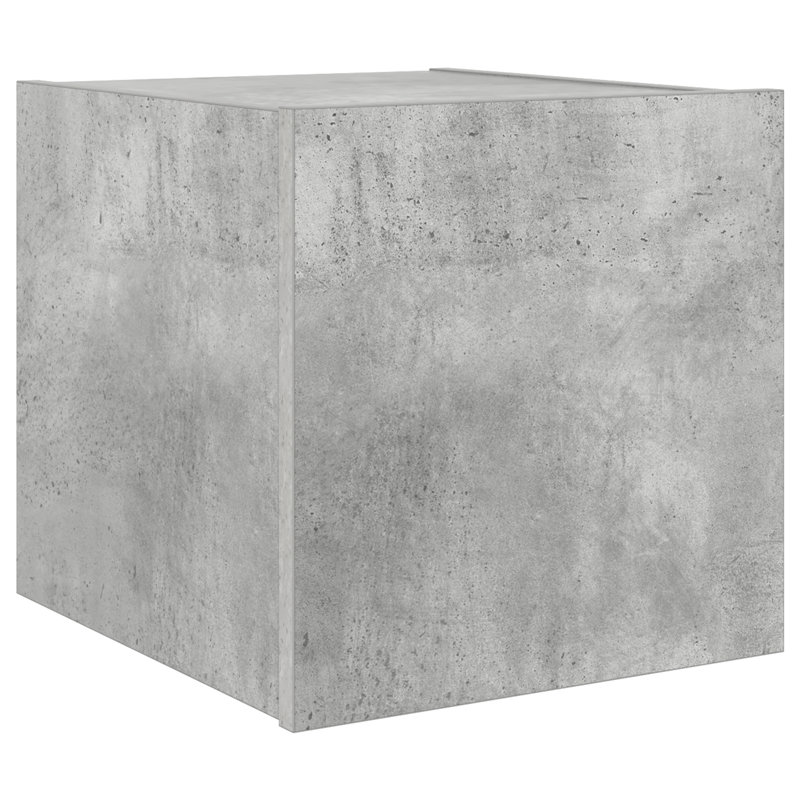 Burvin TV Stand for TVs up to 24", Concrete Grey