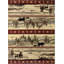 7 pi. 10 po X 10 pi 3 po Tapis Lodge-1205158039