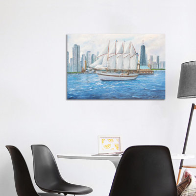 The Windy by Jim Williams - Wrapped Canvas Painting
