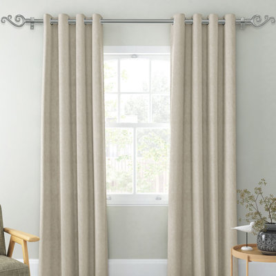 Halliday Adjustable Single Curtain Rod