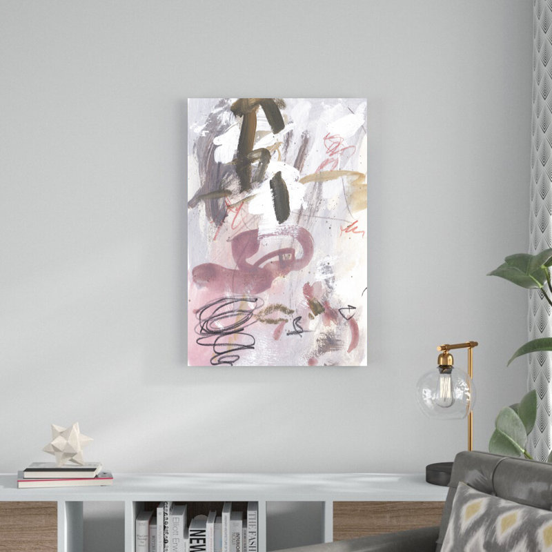 Whispering Dawn III by Melissa Wang - Wrapped Canvas Painting, 36" H x 24" W