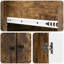  Cabinet Set 2 Pcs Engineered Wood Storage Living Room Office Bedroom-2146194342