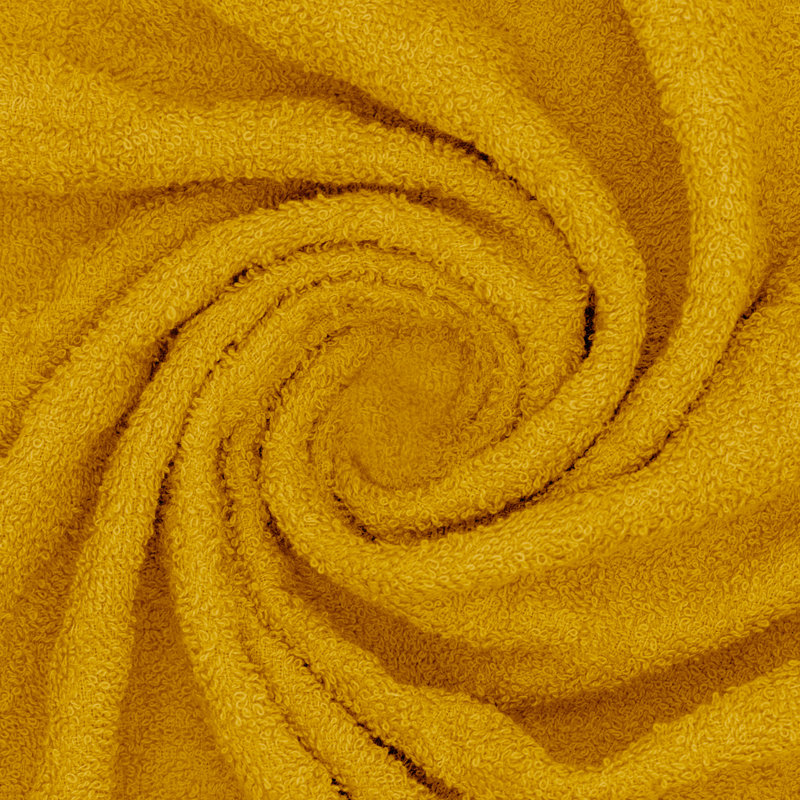 Pentheam Cotton Hand Towel, Yellow