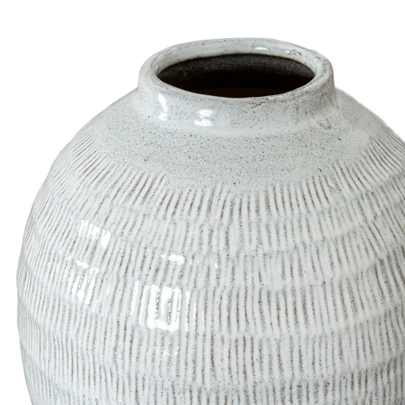 Catheline Handmade Ceramic Table Vase, 30cm H x 21cm W x 21cm D