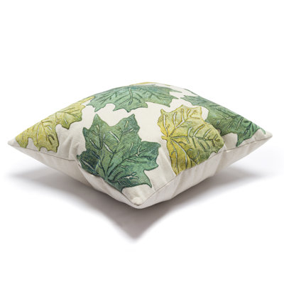 Visions IV Floral Outdoor Throw Pillow