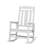 Wolak Oversized High  Density Polyethylene Rocking Adirondack Chair-951676306